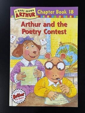 Arthur Chapter Book #18: Arthur and the Poetry Contest - Vintage Softcover Book